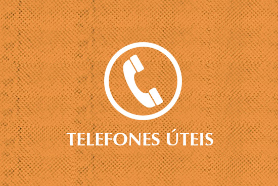 Telefones úteis de órgãos públicos e emergências