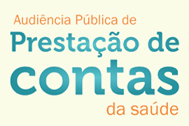 No dia 23/01 haverá Audiência Pública para Prestação de Contas do 3º Quadrimestre de 2017 na área da Saúde. Venha participar!