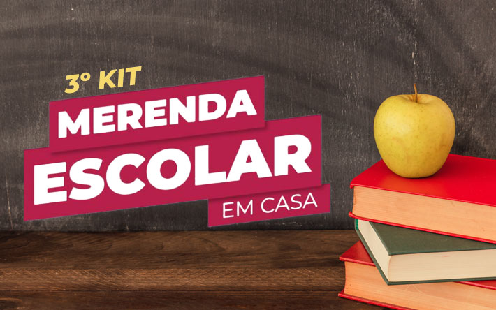 Terceira entrega de Kits da Merenda Escolar