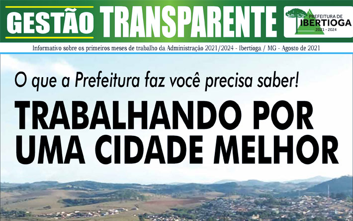 Informativo Gestão Transparente