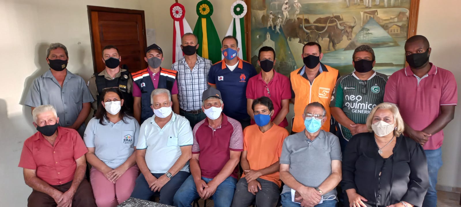 Coordenadoria Municipal de Proteção e Defesa Civil toma posse em Ibertioga