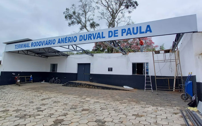 Reformas emergenciais no Terminal Rodoviário