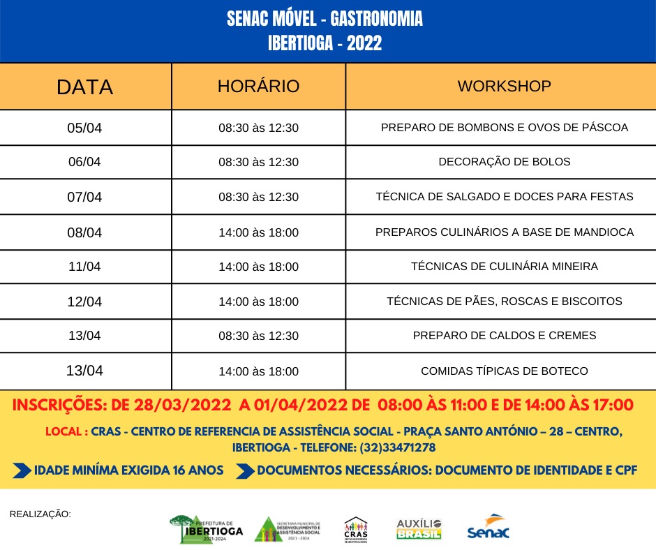 Cursos em Ibertioga