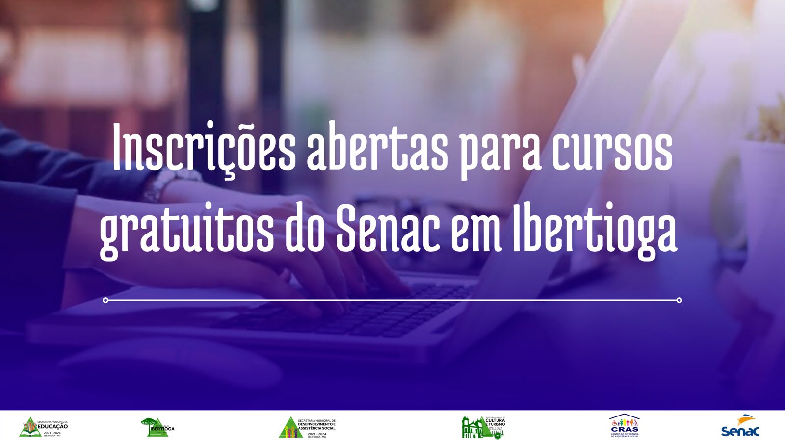 Mais um curso gratuito do Senac disponível em nossa cidade