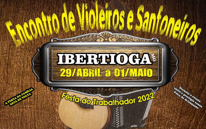 Está chegando a hora: o Encontro de Violeiros & Sanfoneiros está de volta à Ibertioga