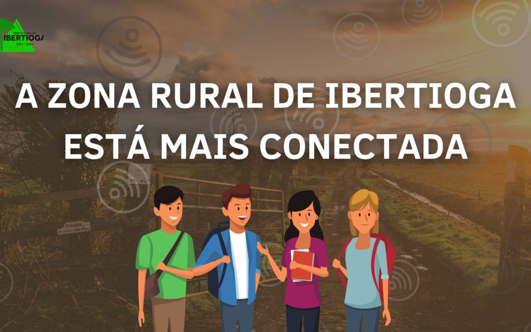 Prefeitura subsidia o custo da instalação de equipamentos para que moradores de comunidades rurais acessem internet de qualidade a preços viáveis