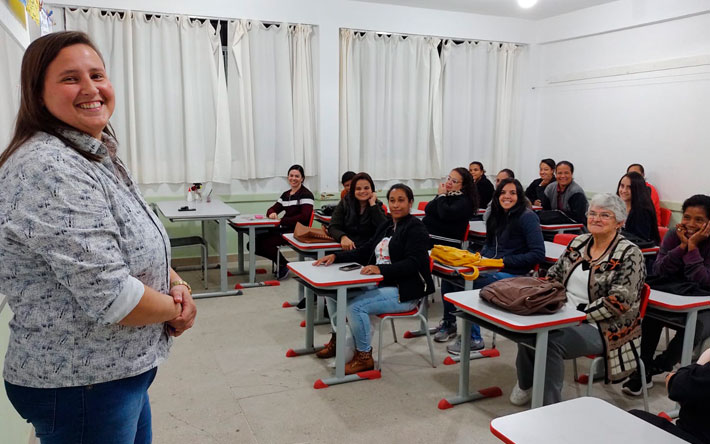 Cursos do Senac/Barbacena têm início em Ibertioga com aula inaugural